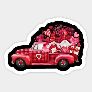 Valentine's Gnome Sticker